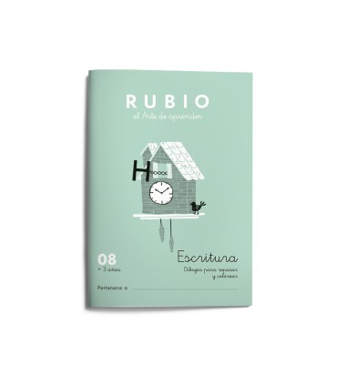 Cuaderno rubio caligrafia nº 08